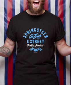 Springsteen The E street Band Dublin Ireland May 19 2024 T Shirt 1