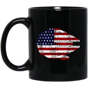 Star Wars Ships America Flag Mugs