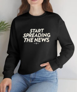 Start Spreading The News Rotowear T Shirt 1