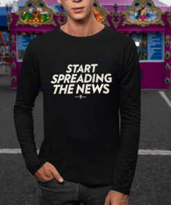 Start Spreading The News Rotowear T-Shirt 1 Start Spreading The News Rotowear T Shirt 2