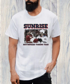 Sunrise Tkachuk Mouthguard Mouthguard Tossing Team T Shirt 1
