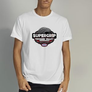 Super Crip Thunder Valley Nationals Bristol Dragway NHRA Logo T-shirt