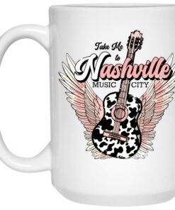 Take Me To Nashville Music City Guitar Mugs 1 Take Me To Nashville Music City Guitar Mugs 2