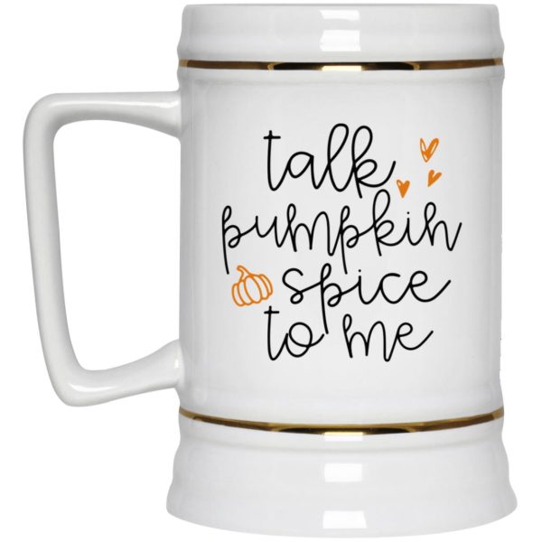 Talk Pumpkin Spice To Me Mugs