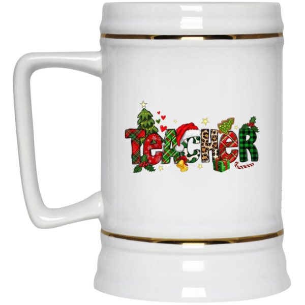 Teacher Christmas Mugs