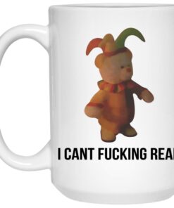 Teddy Bear I Cant Fucking Read Mugs 2 Teddy Bear I Cant Fucking Read Mugs 3