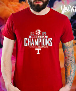 Tennessee Volunteers 2024 Sec East Baseball Regular Season Champions Locker Room T Shirt 2