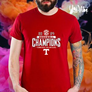 Tennessee Volunteers 2024 Sec East Baseball Regular Season Champions Locker Room T Shirt 2