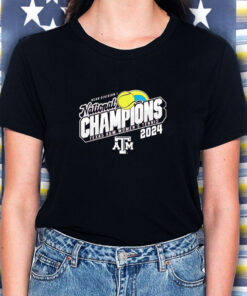 Texas Am Aggies 2024 Ncaa Women's Tennis National Champions T Shirt 1