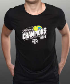 Texas Am Aggies 2024 Ncaa Women's Tennis National Champions T Shirt 2