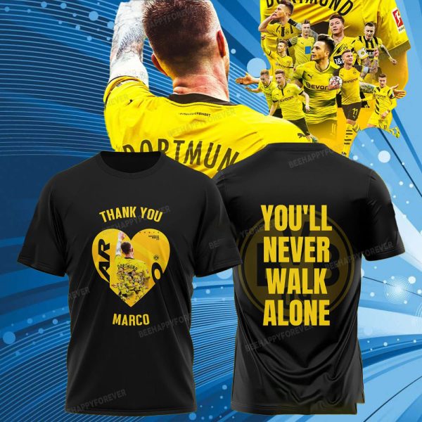 Thank You Marco Reus You’ll Never Walk Alone T-Shirt