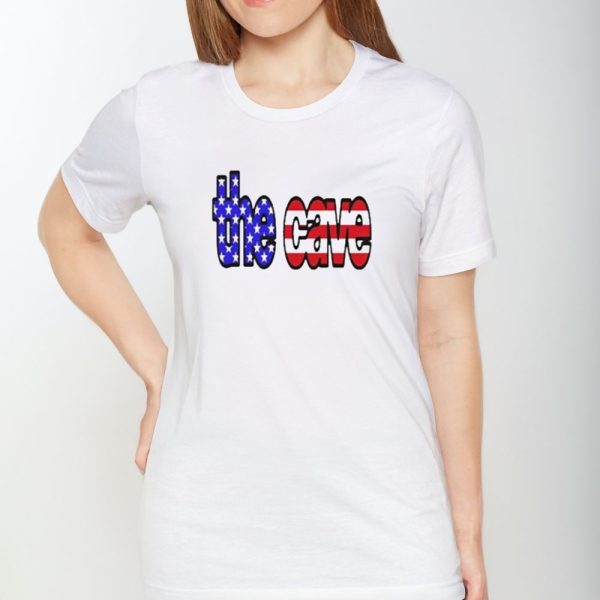 The Cave Usa Flag T-Shirt