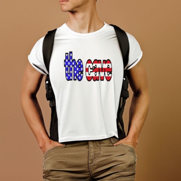 The Cave Usa Flag T-Shirt