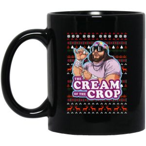 The Cream Of The Crop Macho Man Christmas Mugs 1