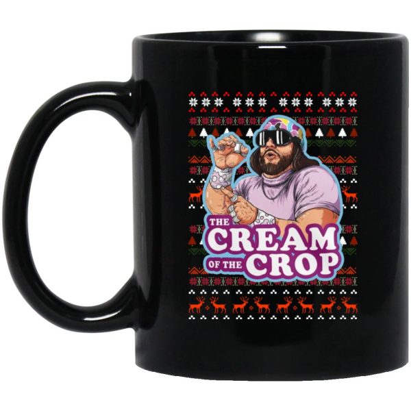 The Cream Of The Crop Macho Man Christmas Mugs