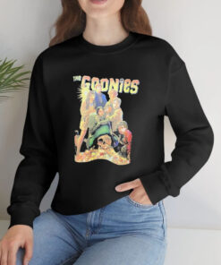 The Goonies Characters And Pirate Treasure T Shirt 1