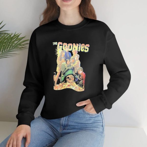 The Goonies Characters And Pirate Treasure T-Shirt