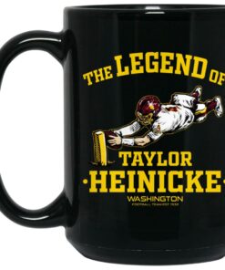 The Legend Of Taylor Heinicke Mugs 2