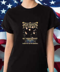 The Moody Blues 60th Anniversary 1964 2024 Thank You For The Memories T Shirt 2