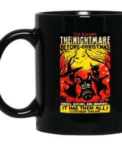 The Nightmare Before Christmas Ghouls Witches And Vampires Mugs 1