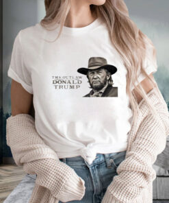 The Outlaw Donald Trump Cowboy T Shirt 1