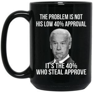 The Problem Is Not His Low 40 Approval Mugs 2