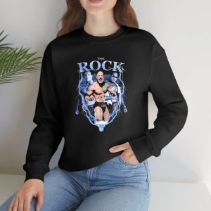 The Rock Images Lightning Wwe T-Shirt