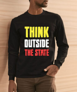 Think Outside The State T Shirt 2