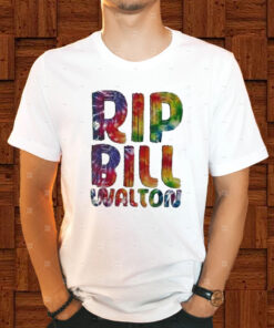 Tie Dye Rip Bill Walton T-Shirt 1 Tie Dye Rip Bill Walton T Shirt 2