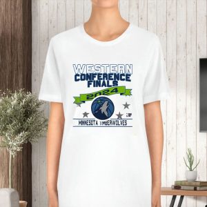 Timberwolves Stadium Essentials 2024 Western Conference Finals T Shirt 2