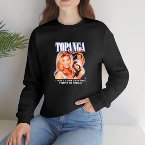 Topanga Lawrence I Don’t Think I’m Weird I Think I’m Unique T-shirt