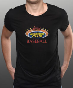 Topps Stadium Club Baseball T-Shirt 1 Topps Stadium Club Baseball T Shirt 2