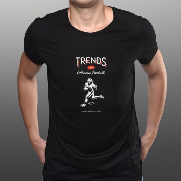 Trends In Offensive Football Volume 01 A Project From Coach Dan Casey T-Shirt