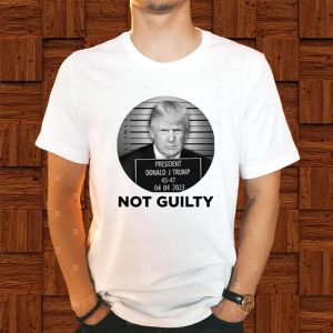 Trump Mugshot Black Cotton T Shirt 2