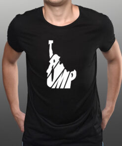 Trump State of Idaho Map Shape White Text Trump 2024 T Shirt 2