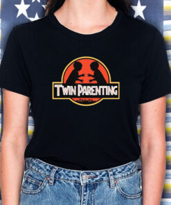 Twin Parenting Children Jurassic Logo T-Shirt 1 Twin Parenting Children Jurassic Logo T Shirt 2