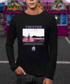 Twister During The Approach Of The Most Powerful Storm In Decades University Professor T Shirt 2