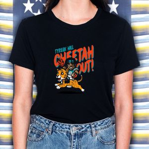 Tyreek Hill Cheetah Out T Shirt 1