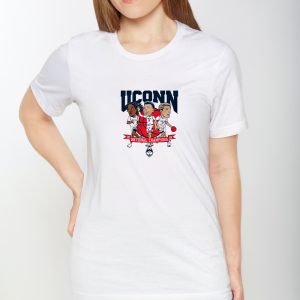 UCONN MENS BASKETBALL 2024 NATIONAL CHAMPIONS CARICATURES SHIRTS 1