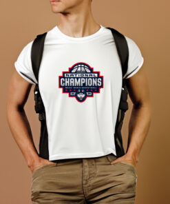 UCONN MENS BASKETBALL 2024 NATIONAL CHAMPIONS LOGO SHIRTS 2
