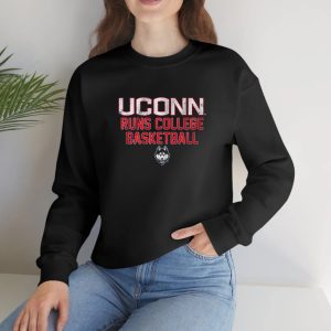 UCONN RUNS COLLEGE BASKETBALL T-SHIRT