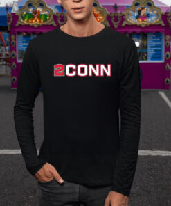 Uconn Huskies Basketball 2conn Logo T shirt 2