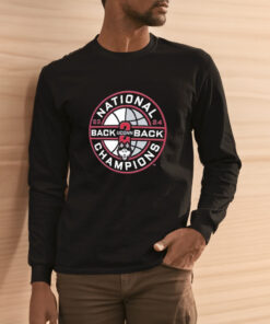 Uconn Huskies Nike Back-to-back Ncaa Men’s Basketball National Champions Celebration Logo T-Shirt 1 Uconn Huskies Nike Back to back Ncaa Men's Basketball National Champions Celebration Logo T Shirt 2