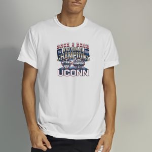 Uconn Mbb 2024 National Champions Back To Back Banners T shirt 1