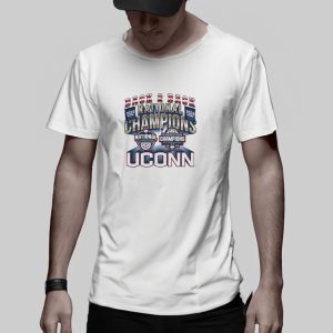 Uconn Mbb 2024 National Champions Back To Back Banners T shirt 2