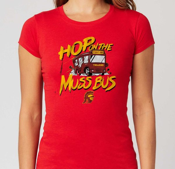 Usc Basketball Hop On The Muss Bus T-Shirt