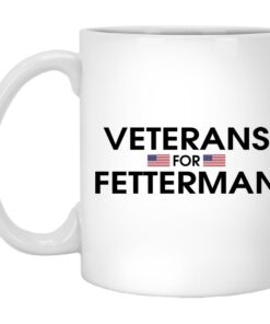 Veterans For Fetterman Mugs 1