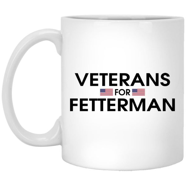 Veterans For Fetterman Mugs