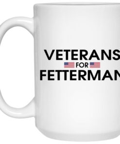 Veterans For Fetterman Mugs 2