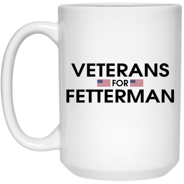 Veterans For Fetterman Mugs